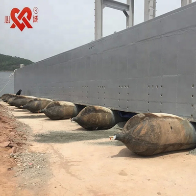Airbags de borracha marítima personalizáveis para elevação e lançamento de atracação com camada interna de borracha natural