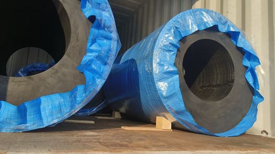 Defensas de borracha cilíndricas de resistência à corrosão, comprimento 1000-5000mm, diâmetro 100-2000mm, ideal para portos offshore e estaleiros
