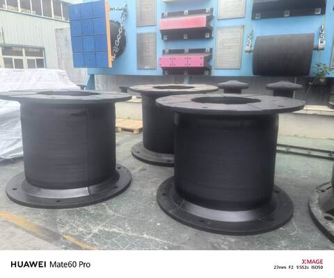 Pára-choques marinhos duráveis ​​pretos customizáveis ​​da doca dos pára-choques de borracha da pilha de 25°C a 80°C projetados para a absorção eficaz do impacto