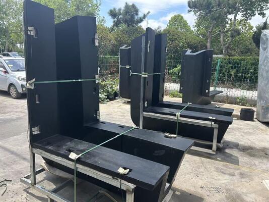 DEFENSA PNEUMÁTICA DE BORRACHA Design Arqueado para Baixa Manutenção e Confiabilidade Duradoura