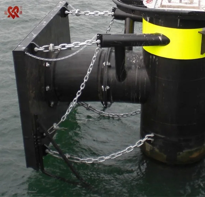 60-80 Shore A Hardness Cell Fenders de borracha para proteção de embarcações Certificado ISO 9001