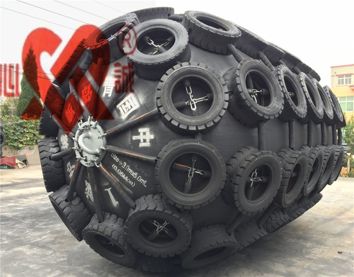 Fenders marítimos pneumáticos de pressão com fácil instalação, design leve e normas de segurança