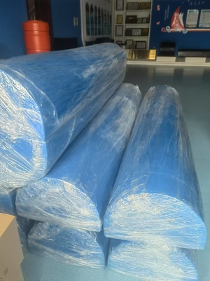 Instalação de parafuso de borracha tipo D para protecção de atracação personalizável
