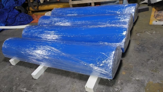 Instalação de parafuso de borracha tipo D para protecção de atracação personalizável