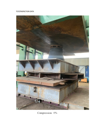 Formulário de desenho Fenders de borracha de cone de passo para amortecimento industrial