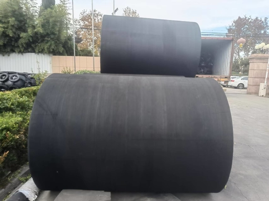 Fender de borracha cilíndrica de 5-3000KN para aplicações pesadas, de longa duração e de absorção de impacto, diâmetro de 100-2000 mm