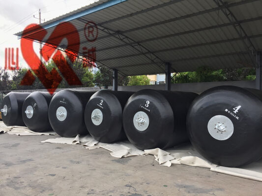 Defensas preenchidas com espuma para período de 24 meses D3,0m X C5,0m Deflexão de 60% Solução durável para proteção de docas marítimas