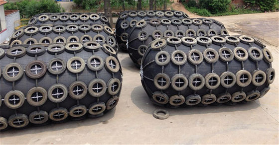Defensas marítimas pneumáticas de borracha natural de alta pressão de 3,3x6,5m